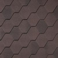 Гибкая черепица  Quiet Tile Rombica Коричневый