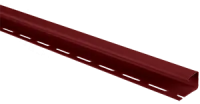 Планка "j - trim" Красная Т-15 - 3,00м (а)
