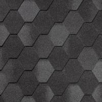 Гибкая черепица  Quiet Tile Rombica Базальтово-серый
